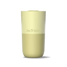 כוס תרמית Klean Kanteen Rise 473 מ"ל מפלדת אל חלד עם גימור Klean Coat, צבע צהוב, מבט מלפנים