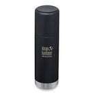 תרמוס Klean Kanteen TKPro 500 מ"ל שחור מט, שומר חום 25 שעות וקור 75 שעות, מבט מלפנים