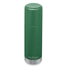 תרמוס Klean Kanteen TKPro 500 מ"ל בצבע ירוק, בידוד ואקום כפול Climate Lock, מבט מלפנים