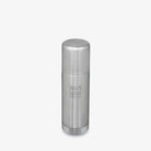תרמוס Klean Kanteen TKPro 1000 מ"ל בגימור כסף נירוסטה, בידוד ואקום Climate Lock, מבט חזיתי