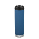 תרמוס קפה מבודד Klean Kanteen TKWide Cafe Cap 592 מ״ל בצבע כחול - מבט קדמי