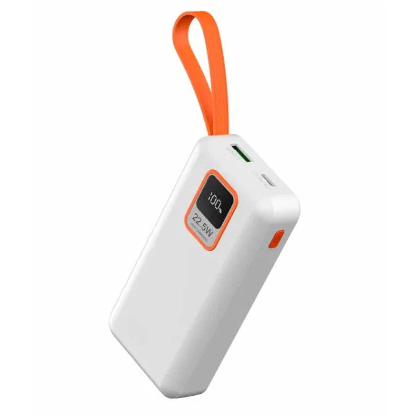 מטען נייד Charge-It 10000mAh עם צג דיגיטלי, טעינה מהירה 22.5W, יציאת Type-C, ליתיום, מבט קדמי