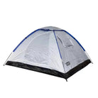 אוהל איגלו לשני אנשים Outdoor Revolution דגם Revolution 2PR בציפוי כסוף דוחה שמש, מבט צד עם דלת קדמית