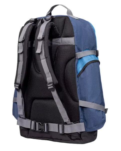 תרמיל Outdoor Revolution AirFlow 80L נייבי, מערכת AirFlow מאווררת לגב ולכתפיים, מבט אחורי