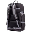 תרמיל טיולים Outdoor Revolution AirFlow 90 ליטר בצבע שחור, מערכת גב אורטופדית מאווררת ורצועות כתף מרופדות, מבט אחורי
