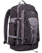 תיק גב טיולים Outdoor Revolution AirFlow 90 ליטר בצבע שחור, מערכת גב מאווררת ורצועות מרופדות, מבט מלפנים