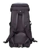 תרמיל Outdoor Revolution Cygni 45L בצבע שחור, מבט אחורי על מערכת גב AirFlow מאווררת עם חיזוקים אורטופדיים לגב תחתון