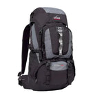 תיק טיולים 45 ליטר Outdoor Revolution דגם Cygni בצבע שחור, עשוי פוליאסטר 200D עמיד במים עם שלדת אלומיניום, מבט מלפנים