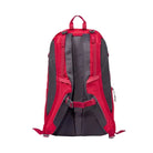 מבט אחורי על תרמיל Outdoor Revolution Makalu 28 ליטר אדום מערכת גב רשת AirFlow ורצועת חזה