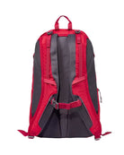 מבט אחורי על תרמיל Outdoor Revolution Makalu 28 ליטר אדום מערכת גב רשת AirFlow ורצועת חזה