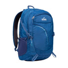 תרמיל יום עם גב רשת אורטופדי Outdoor Revolution Makalu 28 ליטר בצבע כחול, מבט קדמי, כיסי רשת לבקבוקים בצדדים