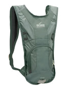 תיק גב שלוקר Outdoor Revolution Petrel עם מערכת מים 3 ליטר בצבע ירוק, רוכסנים מוגני מים ומחזירי אור, מבט חזית