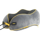מבט צד על כרית הצוואר Rollink Memory Foam - מבנה ארגונומי לתמיכה מלאה בצוואר