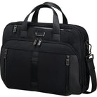 תיק צד עסקי למחשב נייד עד 15.6 אינץ' Samsonite Urban Eye בצבע שחור, עשוי מבליסטיק ניילון דוחה מים, מבט חזית