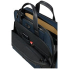 חלוקה פנימית עם כיס מוגן RFID בתיק צד עסקי Samsonite Urban Eye להגנה על כרטיסי אשראי ודרכון בנסיעות