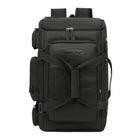 תיק עליה למטוס חכם SanTiaoRen SkyPack 42L בצבע שחור עם פטנט רשום, מבט קדמי עם רצועות צד