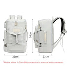 תיק עליה למטוס SanTiaoRen SkyPack 42L תרשים מידות 52x32x21 סנטימטר המתאים כתיק קבינה לטיסות