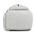 תיק עליה SanTiaoRen SkyPack 42L בצבע אפור, תצוגת בסיס תחתון מחוזק עם תא צדדי חיצוני