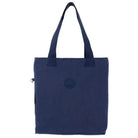 תיק נשיאה יומיומי לעבודה וללימודים SEEINGLY Tote Bag בצבע נייבי, בד פרשוט עמיד למים, מבט מלפנים