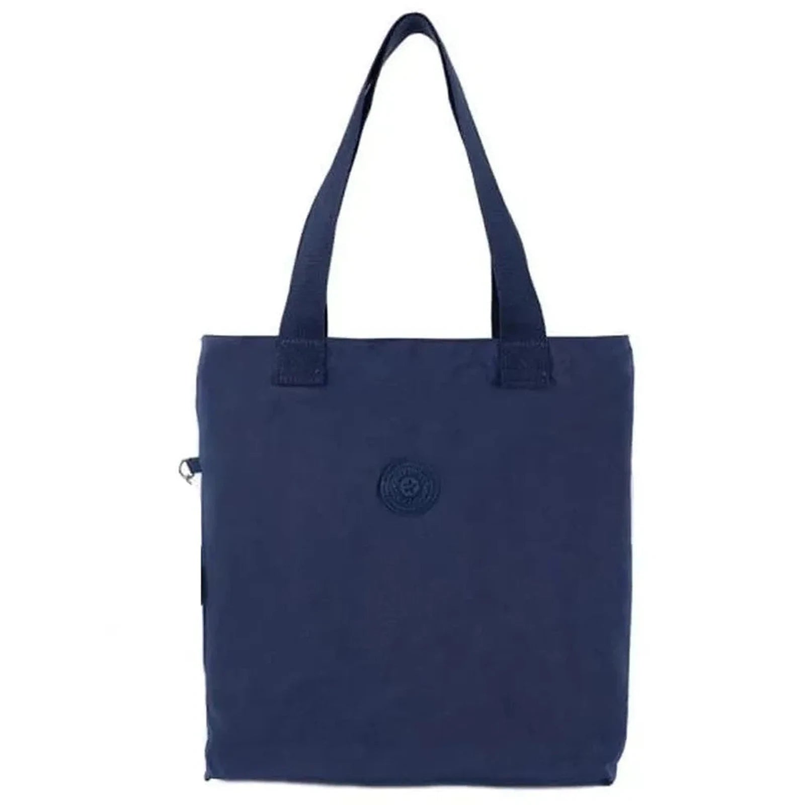 תיק נשיאה יומיומי לעבודה וללימודים SEEINGLY Tote Bag בצבע נייבי, בד פרשוט עמיד למים, מבט מלפנים