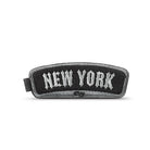 פאצ טקטי NEW YORK של SOLO New York ברקמה לבנה ואפורה המצורף לתיק הגב ALTITUDE בסקוץ צבאי