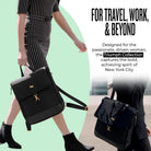 תיק SOLO New York Austin Hybrid Tote היברידי 3 ב-1 לנסיעות ולעבודה, תמונת אורח חיים