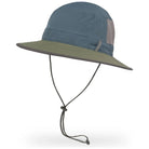 כובע דלי רחב שוליים Sunday Afternoons Brushline Bucket בצבע כחול - מבט קדמי
