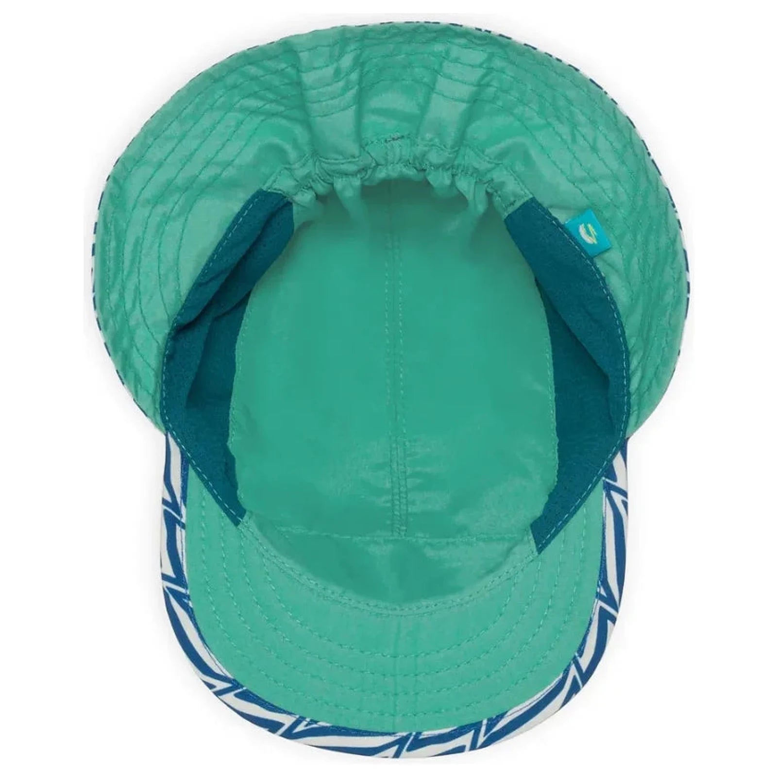 כובע שמש לתינוקות SunFlip Cap - צד פנימי ומגן עורף אחורי