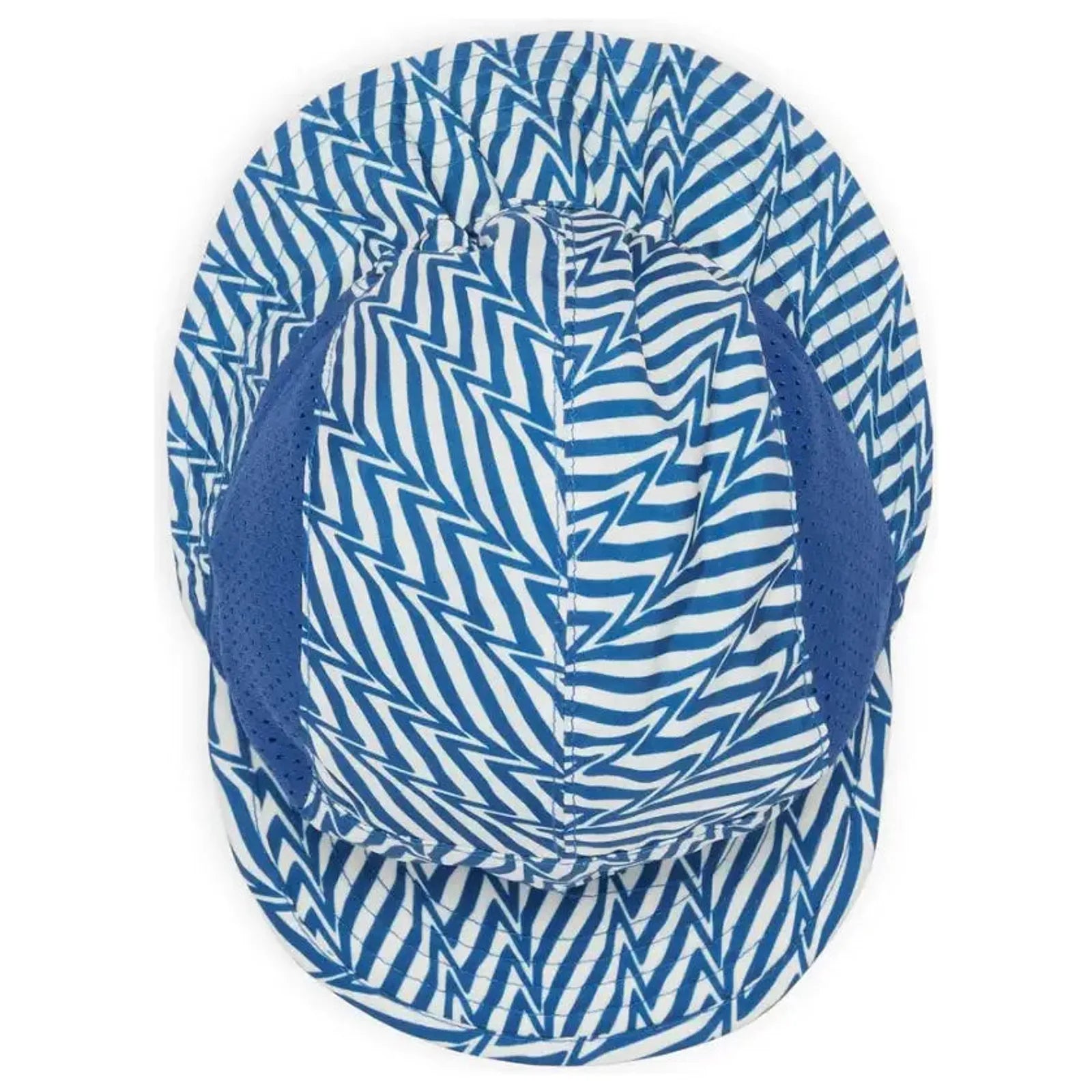 כובע שמש לתינוקות SunFlip Cap כחול - מבט מלמעלה על הכתר