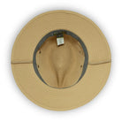 פנים כובע Sunday Afternoons Ventura Hat עם תווית המותג ורצועת הזיעה המוסמכת bluesign, הגנת UPF 50+ ואיוורת מתכת