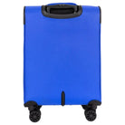 זוג מזוודות בד SWISS דגם LUGANO GoLite - מבט אחורי עם ידית נשיאה עליונה
