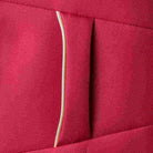 כיס חיצוני ברוכסן בזוג מזוודות בד SWISS דגם LUGANO GoLite - גישה מהירה בלי לפתוח את המזוודה