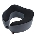 כרית צוואר לטיסה SWISS Memory Foam EVA ממולאת קצף זיכרון ארגונומי, מבט אלכסוני מלמעלה