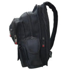 תיק צד טקטי לאקדח SWISS ZigPro בצבע שחור, רוכסנים איכותיים בצפיפות גבוהה וכיסי צד למחסניות, מבט מהצד