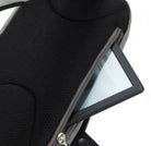 תיק צד קרוסבודי SwissDigital BRAZEN SD728 תקריב על כיס מרופד ייעודי לטאבלט עשר אינץ בתוך התא הראשי