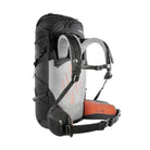 תרמיל גב לטיולים TATONKA Pyrox 45+10 בצבע שחור, מערכת גב Frame Comfort Light עם רשת אוורור מלאה
