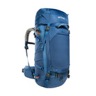 תרמיל טיולים וטרקים TATONKA Pyrox 45+10 בצבע כחול, נפח 55 ליטר, מערכת Frame Comfort Light, מבט מלפנים