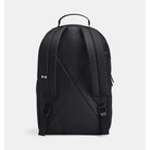 תיק גב Under Armour Loudon 25L מבט מאחור, רצועות כתף מתכוונות מרופדות ארגונומיות ורצועה עליונה לאחיזה ביד