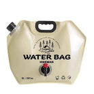 שקית מים מתקפלת widesea 8 ליטר, BPA FREE, עם ידית קשיחה וברז שתיה תחתי, לקמפינג ולים