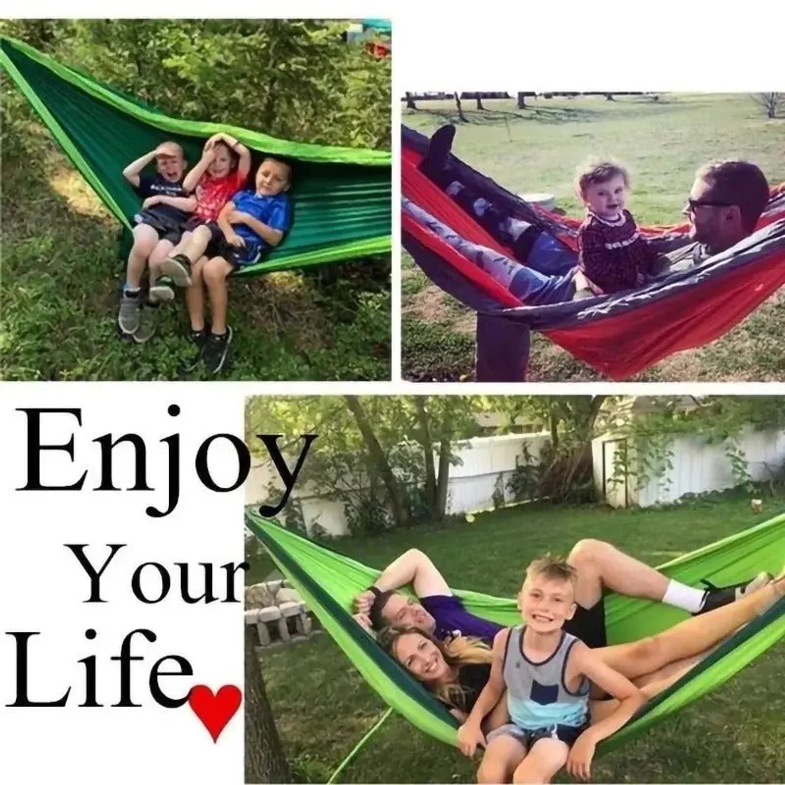 ערסל קמפינג Widesea Hammock PRO מבד מצנח ריפסטופ בשימוש בטבע, משפחות נרגעות בערסל עמיד עד 300 ק"ג
