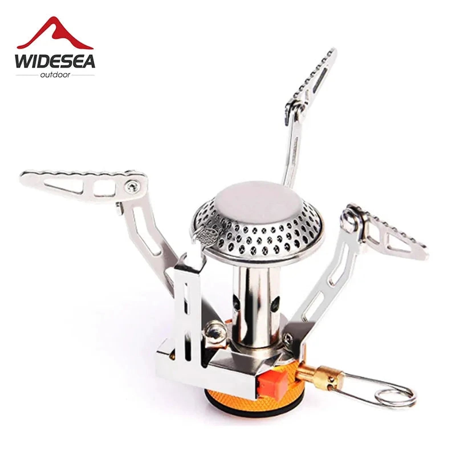 גזייה קומפקטית Widesea WSS-178 פרושה עם ידיות תמיכה, עשויה נירוסטה ואלומיניום, מבט זווית