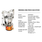 טבלת מפרט גזייה Widesea WSS-178 — נירוסטה, פלסטיק ואלומיניום, 3500 ואט, מיכל גז שטוח