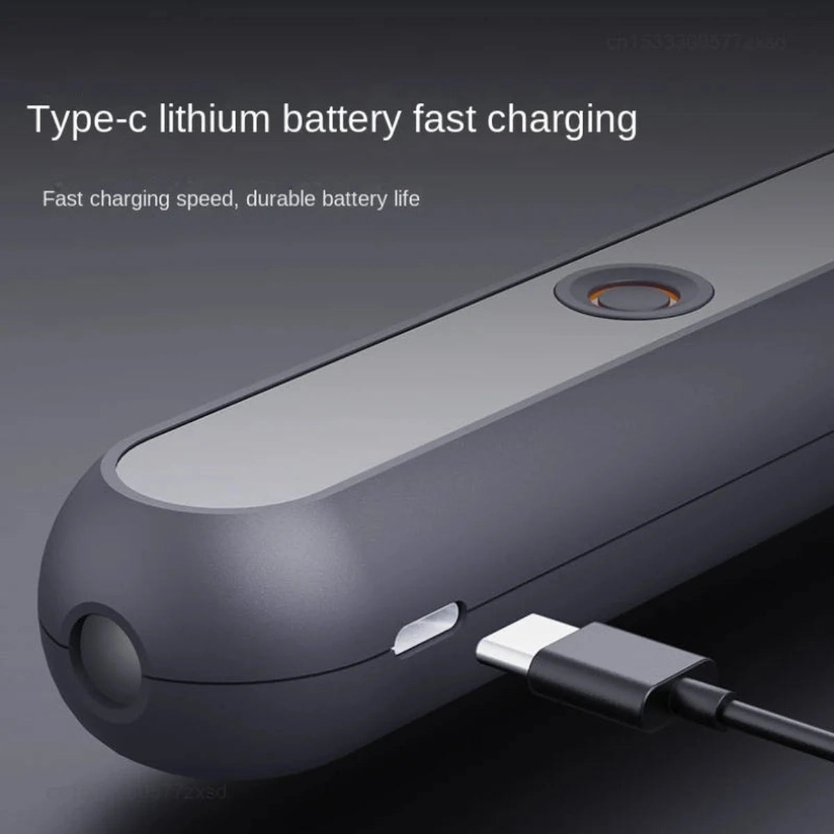 משקל מזוודות דיגיטלי Xiaomi JIMIHOME JM-G3701 בצבע שחור - טעינת סוללת הליטיום המובנית בכבל Type-C