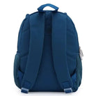 תיק גן לילדים ZOOLITTLE דגם BLUE CAT בצבע נייבי עם גב אורטופדי ורצועות מרופדות, מבט מאחור